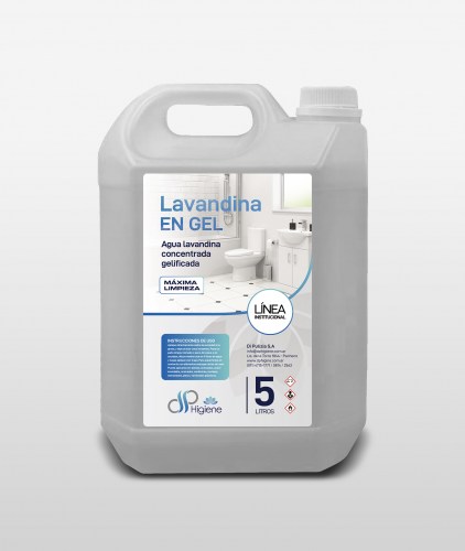 Lavandina en gel